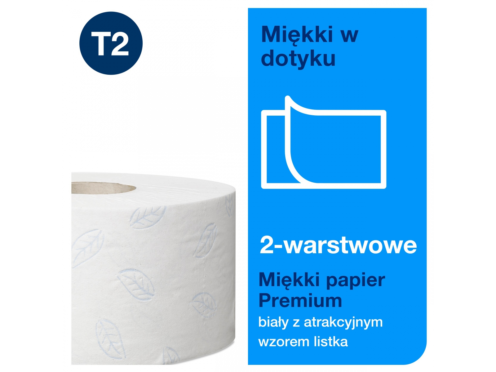 Papier toaletowy Tork 110253 Jumbo T2 Premium x12